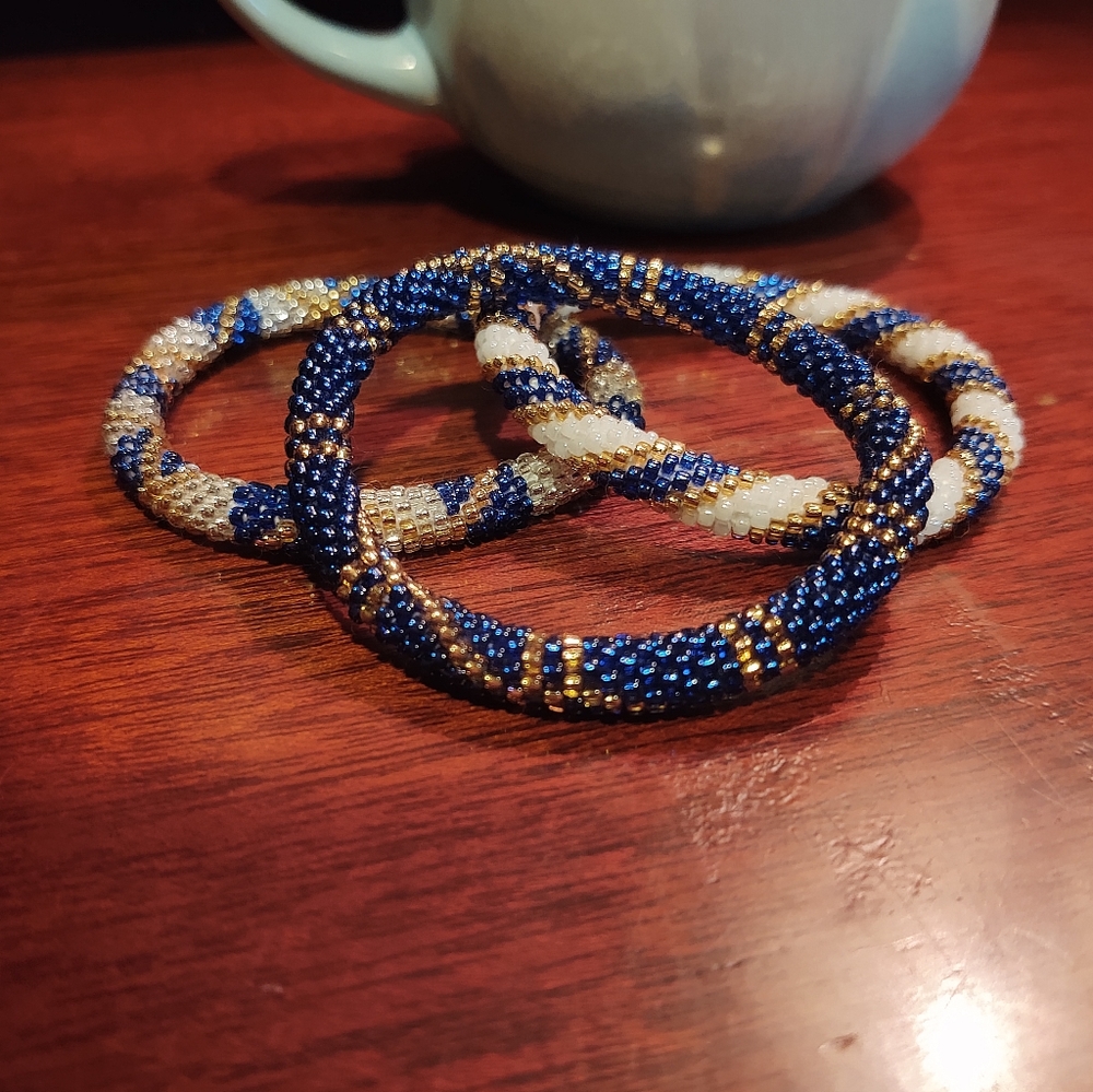 Handmade beaded bracelets